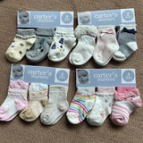 Japanese children's socks Carter'S Thin Children's Socks Maternity and Baby Shop Infant Socks Three Pairs One Card