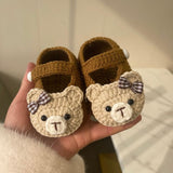 Handmade baby shoes diy material package newborn wool shoes crochet baby shoes milk cotton pregnant women to relieve boredom