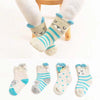 Animal green set (4 pairs) / size s (0-1 years old)