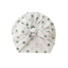 Green polka dot (loose knot indian hat) / one size