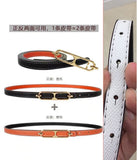 Women's Belt Ladies Decoration With Coat Skirt Dress Shirt Suit Sweater Belt Narrow Waist Thin Girdle Female