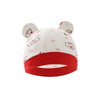 No. 10 red brim red bear single hat