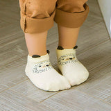 Boys and girls baby short tube loose mouth cotton socks 2 pairs spring and autumn newborn baby socks cute super cute 0-1-3 years old baby