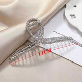 South Korea's new simple pearl tulip butterfly hair accessories clip back head hair clip high-end sense hair accessories female summer
