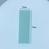 Yuede Morandi color transparent sticky stickers eye color index stickers PET indicator label sticky stickers spot wholesale