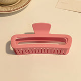 Can't get rid of 15cm jelly color large cross clip acrylic back of the head shark clip temperament hairpin headgear