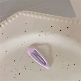 Sweet girl cute water drop children's small hairpin hairpin bb clip 2023 new baby hairpin headdress hair accessories