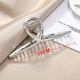 South Korea's new simple pearl tulip butterfly hair accessories clip back head hair clip high-end sense hair accessories female summer