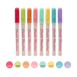 10mm macaron 8-color liquid chalk set children's graffiti erasable blackboard sticker advertising marker pen