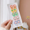 2# transparent fruit plush hairband 10 pieces set opp bag