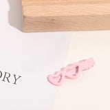Fiona Sit with the same candy-colored love hair clip bangs clip duckbill clip hair clip side clip hair accessories wholesale