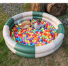 90# dark green retro ball pool