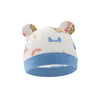 No. 11 denim blue hat with red letters and bear hat