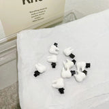 Simulation small teeth small hairpin fun cute sweet funny y2k hairpin bangs seaside clip headdress clip jewelry