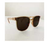 2022 new coke under the same style folding sunglasses women's anti-ultraviolet polarized sunglasses women's trendy portable sunglasses