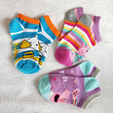 Wholesale inventory variegated children's socks 1-12 years old four seasons boat socks amusement park maternity and baby shop e-commerce activities children's socks