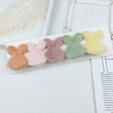 Children's cartoon plush hairpin cute animal duckbill clip bangs broken hair edge clip baby hairpin clip hair accessories
