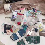 Japanese children's socks Carter'S Thin Children's Socks Maternity and Baby Shop Infant Socks Three Pairs One Card
