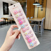 4# shiny flower 10 piece set