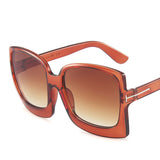 European and American big frame sunglasses personality black street photography sunglasses trendy big frame glasses black sunglasses male cross border