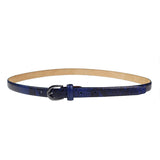 BSCI Belt Factory Girl's Snake Pattern Belt Fashion Versatile Jeans Decorative Dress