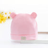 Bear ears (pink) / 0-3 months