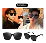 2022 new Korean version of gm sunglasses for men and women net red with the same style GM sunshade sunglasses anti-ultraviolet large frame sunglasses