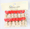 Red / 12 + 2 meters hemp rope