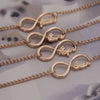 Silver love bracelet