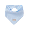 Blue triangle scarf