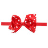 Big red and white dots