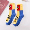 Red yellow blue splicing / 36-42 yards