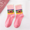 Pink rolled cuffs / 36-42 yards