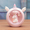 1044-5 pink / star lamp series