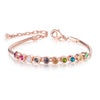 Rose gold color stone