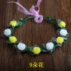 铁叶9花(黄+白)花环