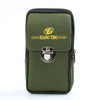Green washed vertical bag mortise lock