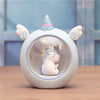 1044-5 blue / star lamp series