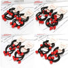 Red beads mixed style