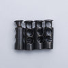 Two-tone antique silver / aperture 3.1mm