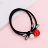 9# red and white beads