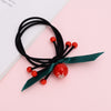 8# three strands of big red beads