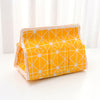Yellow rice plaid