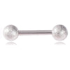 Frosted silver 1.6*10*5