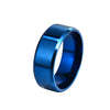 24-b-3 beveled blue plated matte surface 8mm (refundable if faded) / number 6