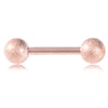 Frosted rose gold 1.6*10*5