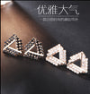 Gold plated white diamonds