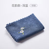 Flower rhyme - dark blue / 30cm*30cm