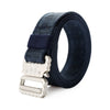 Hcn-39 white buckle - royal blue / 125cm