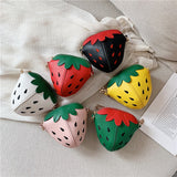 Children's Bag Strawberry Chain Messenger Bag Baby Cute Little Girl Coin Purse Mini Accessories Fruit Backpack Trendy